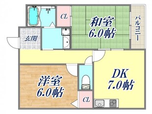 ソレーユ神垣の物件間取画像